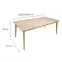 Rozkladací dubový stôl ST-80 160x90+2x40cm prírodný dub,2