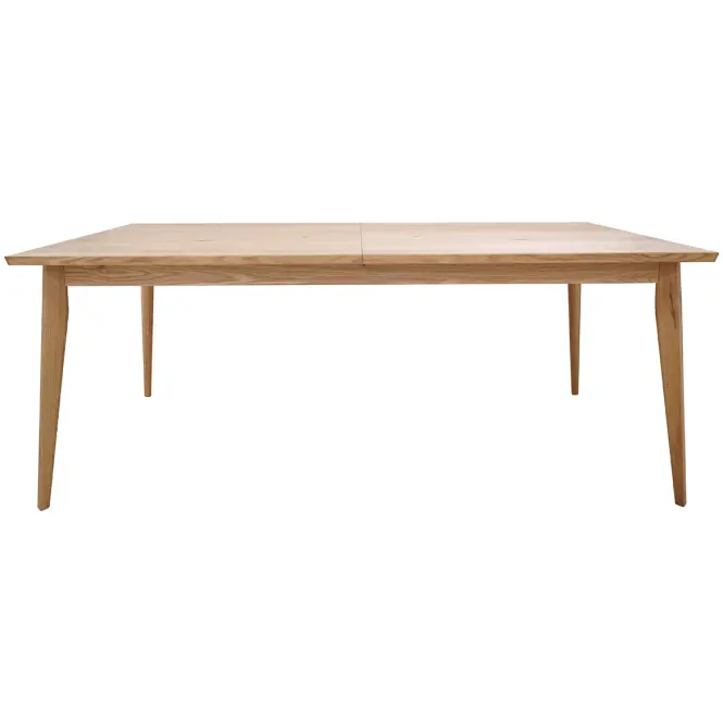Rozkladací dubový stôl ST-80 160x90+2x40cm prírodný dub