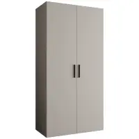 Skriňa Bari 1 100 kašmír/čierny