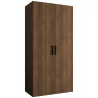 Skriňa Bari 1 100 orech/čierny