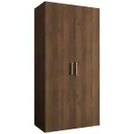 Skriňa Bari 1 100 orech/strieborný
