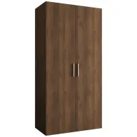 Skriňa Bari 1 100 orech/strieborný