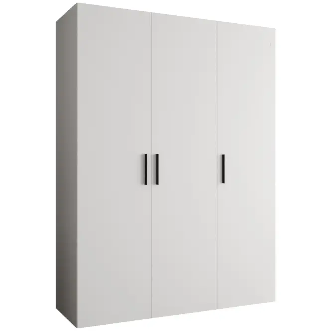 Skriňa Bari 1 150 biely/čierny