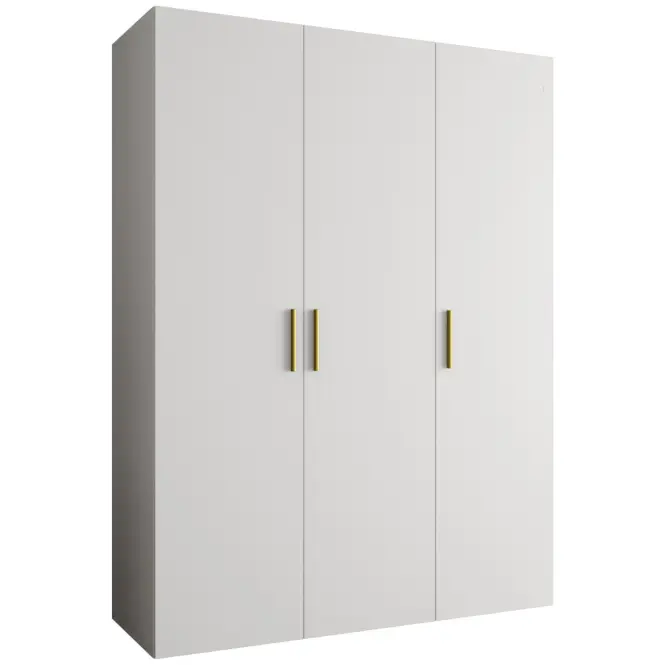 Skriňa Bari 1 150 biely/zlotý