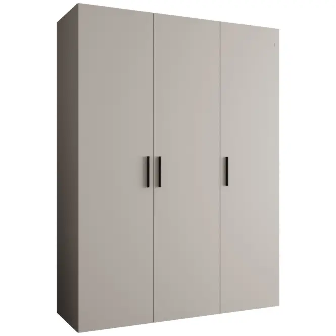 Skriňa Bari 1 150 kašmír/čierny