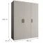 Skriňa Bari 1 150 kašmír/čierny,2