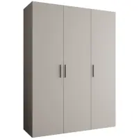 Skriňa Bari 1 150 kašmír/strieborný