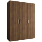 Skriňa Bari 1 150 orech/strieborný