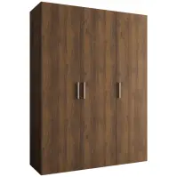 Skriňa Bari 1 150 orech/strieborný