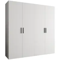 Skriňa Bari 1 200 biely/čierny