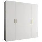Skriňa Bari 1 200 biely/zlotý