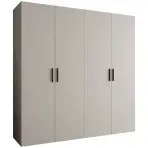 Skriňa Bari 1 200 kašmír/čierny
