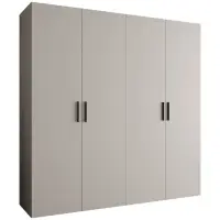 Skriňa Bari 1 200 kašmír/čierny