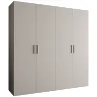 Skriňa Bari 1 200 kašmír/strieborný