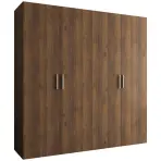 Skriňa Bari 1 200 orech/strieborný