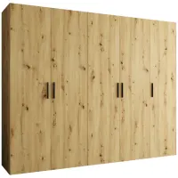 Skriňa Bari 1 250 artisan/čierny