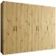 Skriňa Bari 1 250 artisan/strieborný