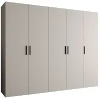Skriňa Bari 1 250 kašmír/čierny