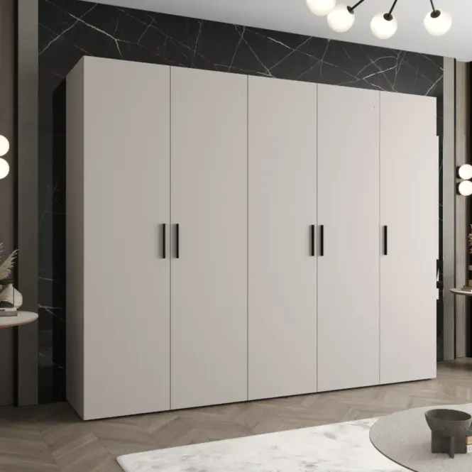 Skriňa Bari 1 250 kašmír/čierny,5