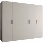Skriňa Bari 1 250 kašmír/strieborný