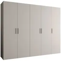 Skriňa Bari 1 250 kašmír/strieborný