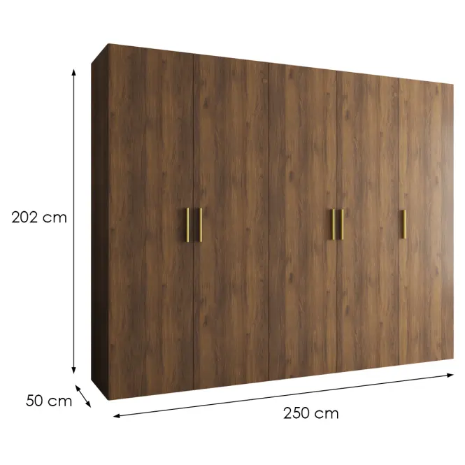 Skriňa Bari 1 250 orech/zlotý