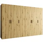 Skriňa Bari 1 300 artisan/čierny