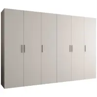 Skriňa Bari 1 300 kašmír/strieborný