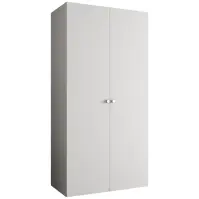 Skriňa Parma 1 100 biely/strieborný