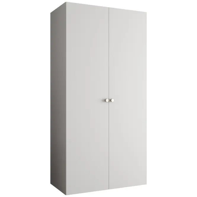 Skriňa Parma 1 100 biely/strieborný