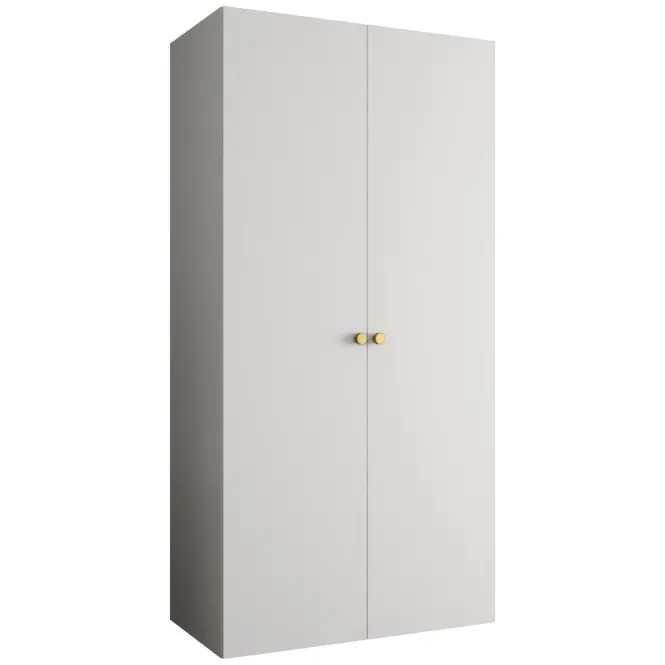 Skriňa Parma 1 100 biely/zlotý