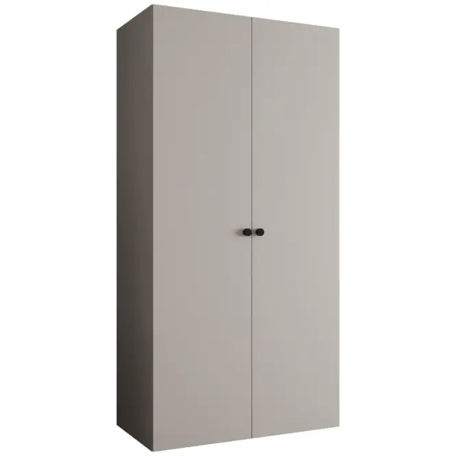Skriňa Parma 1 100 kašmír/čierny
