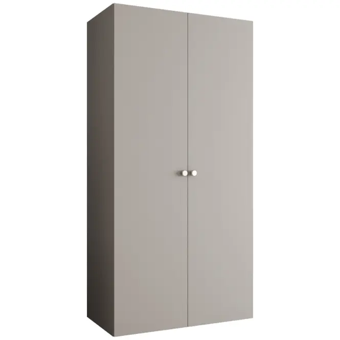 Skriňa Parma 1 100 kašmír/strieborný