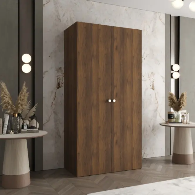 Skriňa Parma 1 100 orech/strieborný,5