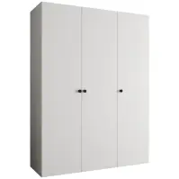Skriňa Parma 1 150 biely/čierny