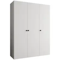 Skriňa Parma 1 150 biely/čierny