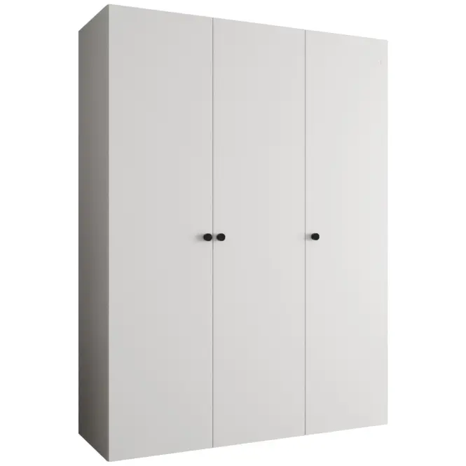 Skriňa Parma 1 150 biely/čierny