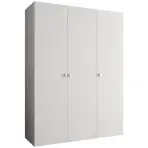 Skriňa Parma 1 150 biely/strieborný