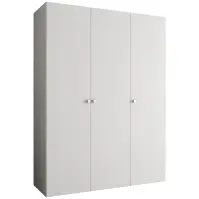 Skriňa Parma 1 150 biely/strieborný