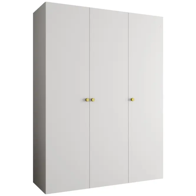 Skriňa Parma 1 150 biely/zlotý