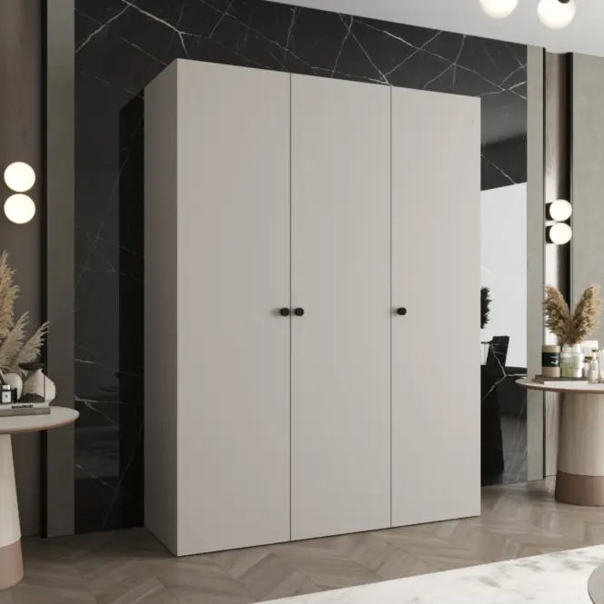 Skriňa Parma 1 150 kašmír/čierny