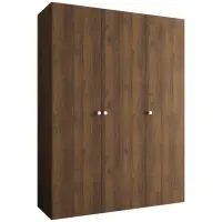 Skriňa Parma 1 150 orech/strieborný