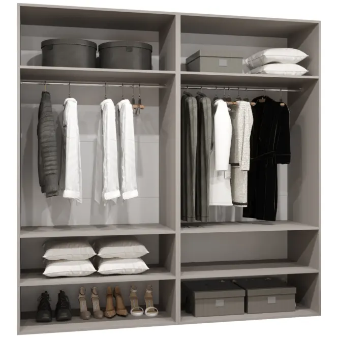 Skriňa Parma 1 200 biely/čierny,4