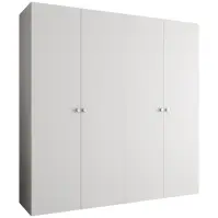 Skriňa Parma 1 200 biely/strieborný