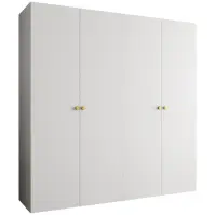 Skriňa Parma 1 200 biely/zlotý