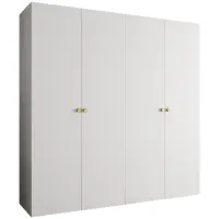 Skriňa Parma 1 200 biely/zlotý