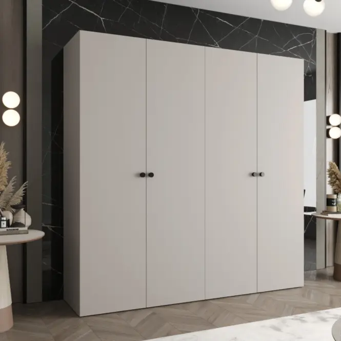 Skriňa Parma 1 200 kašmír/čierny,5
