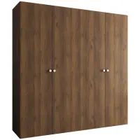 Skriňa Parma 1 200 orech/strieborný