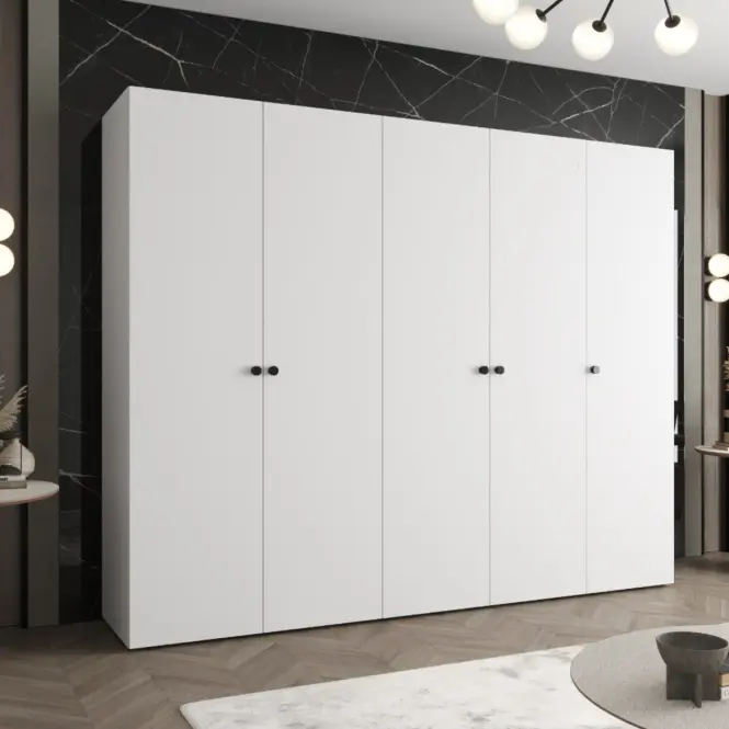 Skriňa Parma 1 250 biely/čierny,5