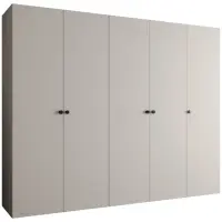 Skriňa Parma 1 250 kašmír/čierny